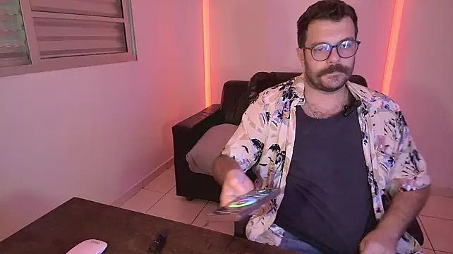 Pertunjukan Kamera Web BadDaddyBrasil