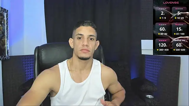 Show modela jhonnysnow17 na web-kameri