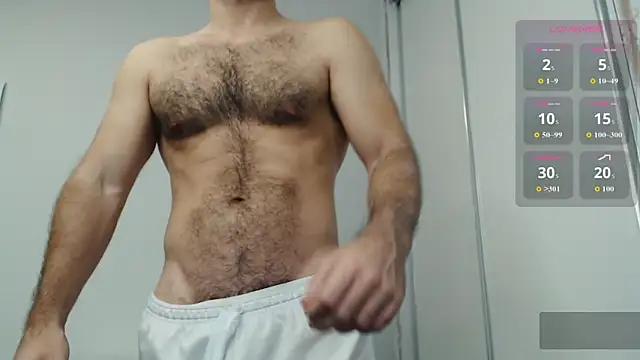 cutehairymachoのウェブカメラショー