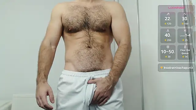 cutehairymachoのウェブカメラショー