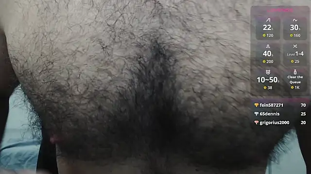 cutehairymacho 网络视讯表演