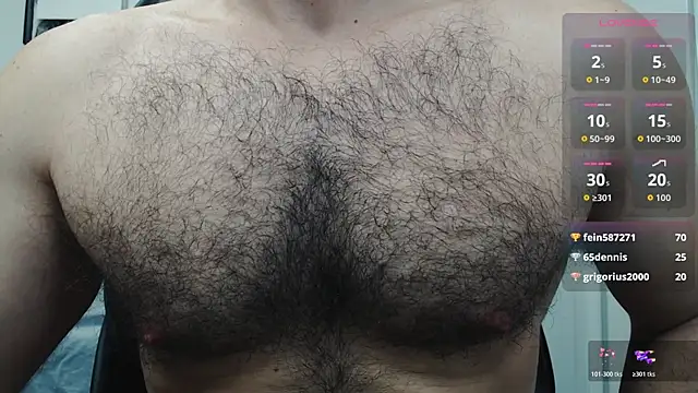 Show Webcam de cutehairymacho