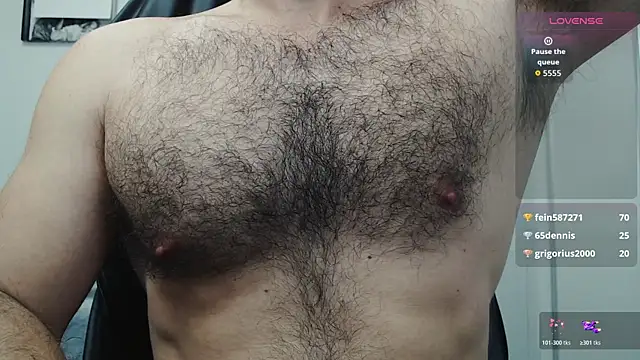 Show webcam de cutehairymacho