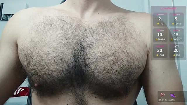 cutehairymacho Adlı Modelin Web Kamerası Şovu
