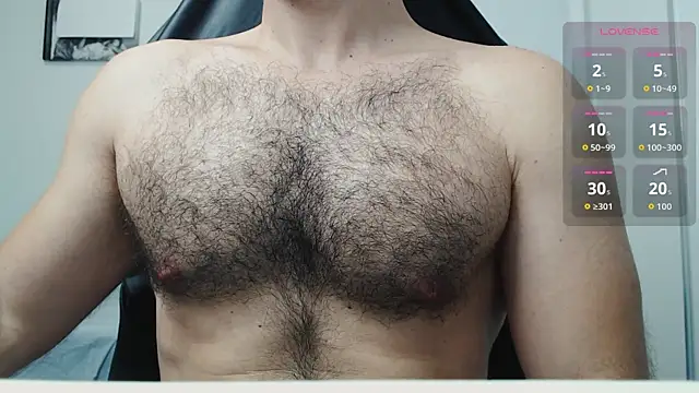 cutehairymacho: διαδικτυακό σόου στην κάμερα