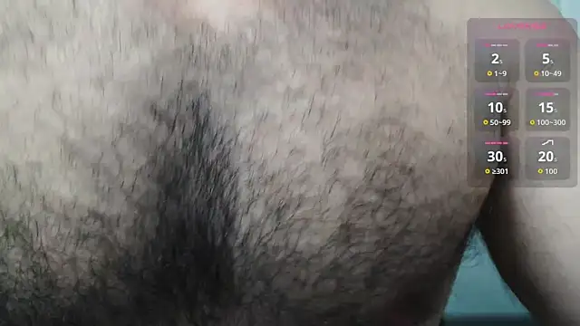 cutehairymacho's Webcam Show