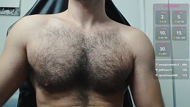 โชว์เว็บแคมของ cutehairymacho
