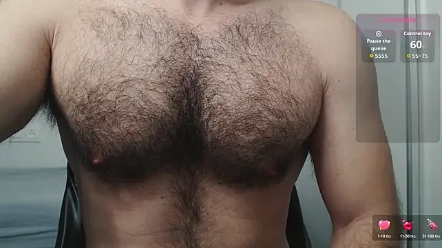 cutehairymachoのウェブカメラショー