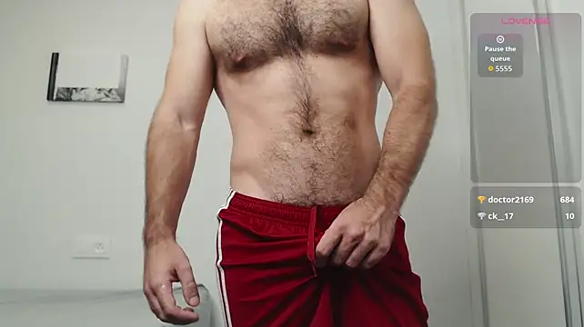 cutehairymacho's Webcam Show