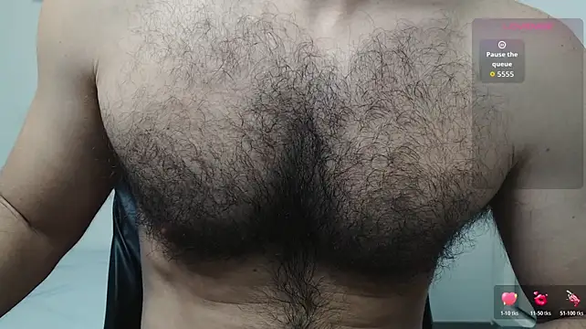 Show de cutehairymacho na webcam