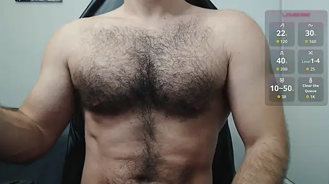 cutehairymachoのウェブカメラショー