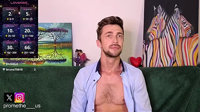 Show modela Promethe_us na web-kameri