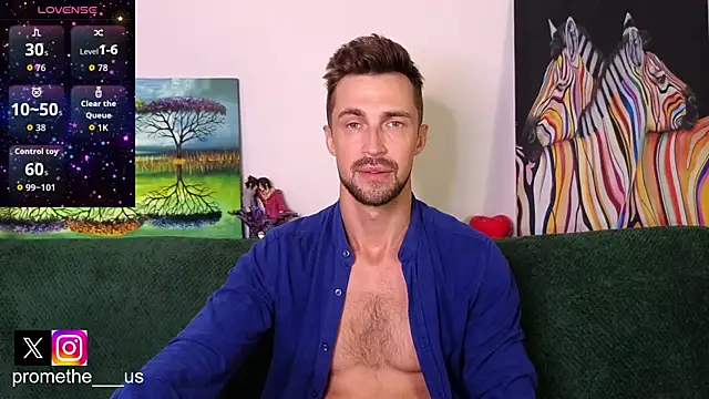 Show modela Promethe_us na web-kameri