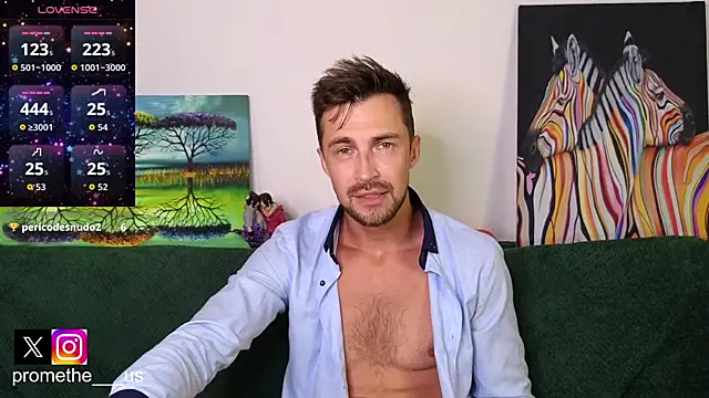 Show modela Promethe_us na web-kameri
