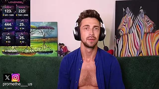 הופעת וובקאם של Promethe_us