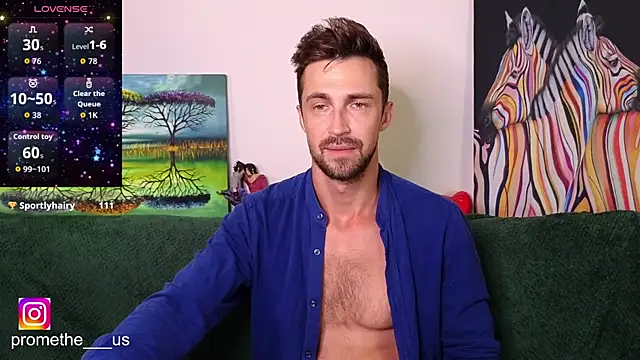 הופעת וובקאם של Promethe_us