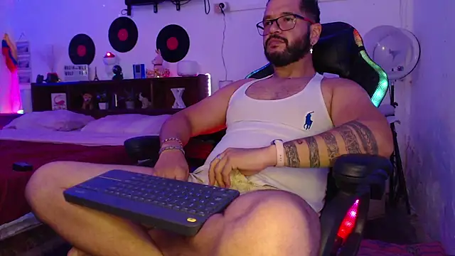 Show de Xein_WoIf na webcam