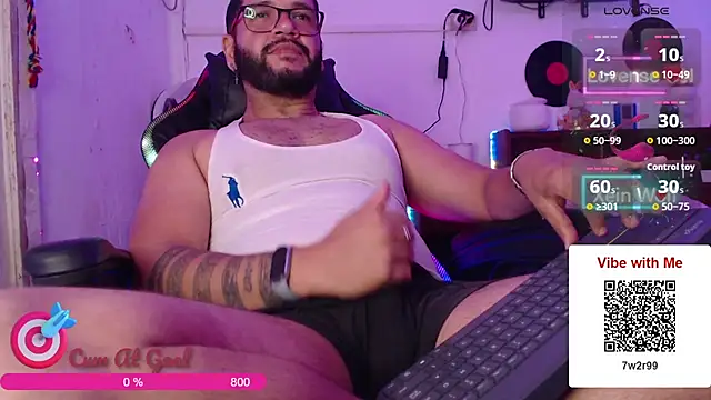 Show de Xein_WoIf na webcam