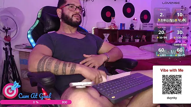 Show de Xein_WoIf na webcam