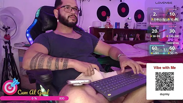 Show de Xein_WoIf na webcam