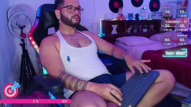 Show de Xein_WoIf na webcam