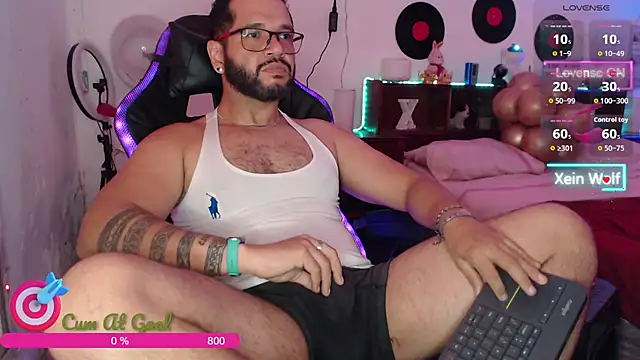 Show de Xein_WoIf na webcam