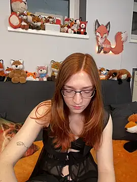 Show de FinaFoxy na webcam