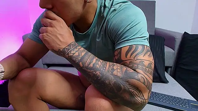 Show de BrayaanFit na webcam