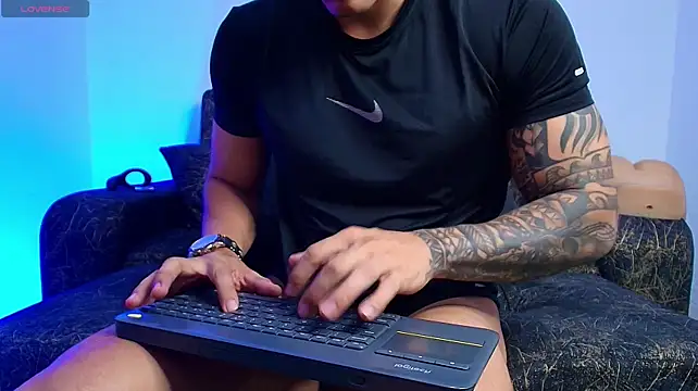 Show de BrayaanFit na webcam