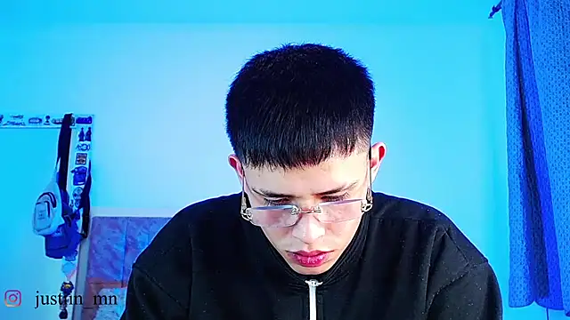 Show de _justinmoon2 na webcam