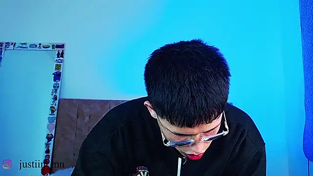 Show de _justinmoon2 na webcam