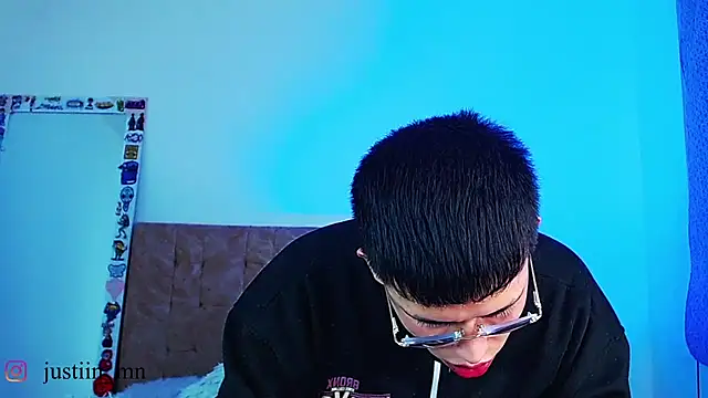 Show de _justinmoon2 na webcam