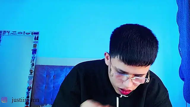 Show de _justinmoon2 na webcam