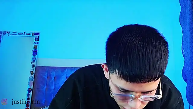 Show de _justinmoon2 na webcam