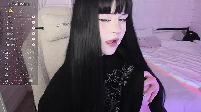 Show de SelenaCute na webcam