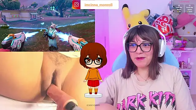Show modela cinna_monroll na web-kameri