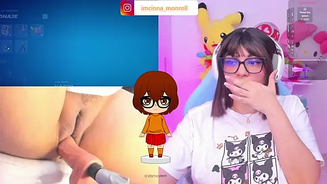 הופעת וובקאם של cinna_monroll