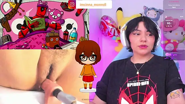 הופעת וובקאם של cinna_monroll