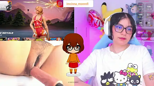 הופעת וובקאם של cinna_monroll