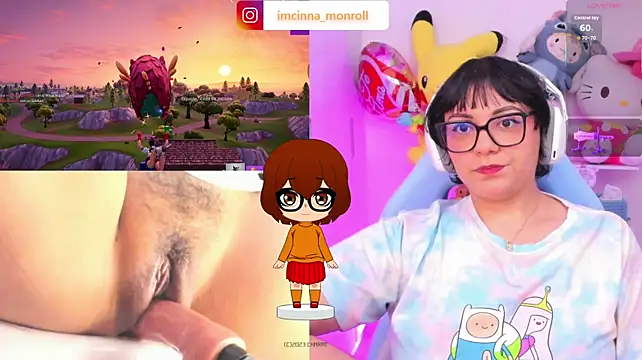 הופעת וובקאם של cinna_monroll
