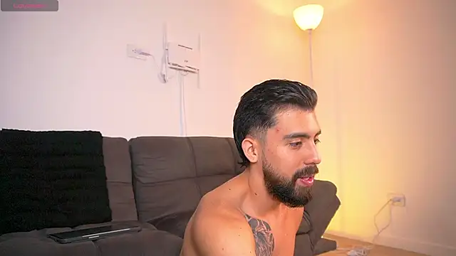 Show de Markbrown na webcam
