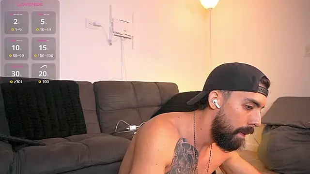Show de Markbrown na webcam