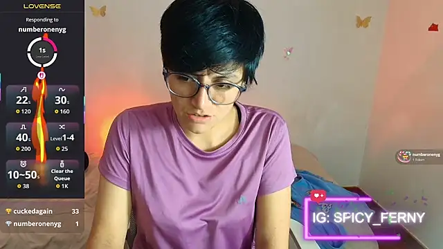spicyferny's Webcam Show
