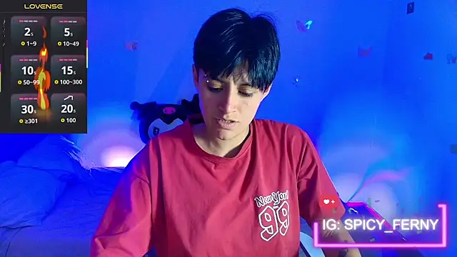 Pertunjukan Kamera Web spicyferny