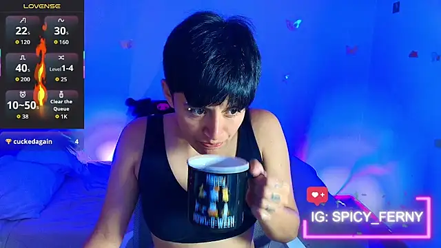 spicyfernyのウェブカメラショー