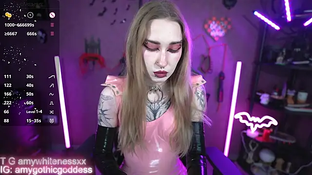 Webkamerová show amywhitenessxx