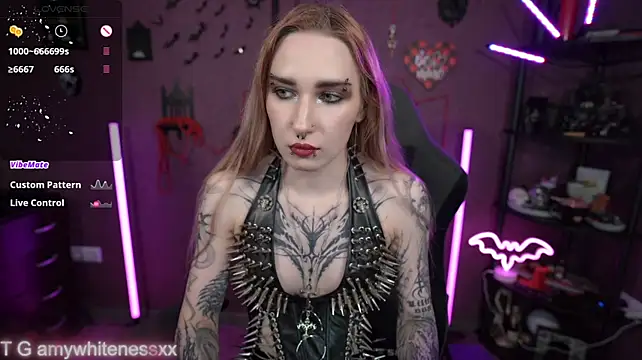 amywhitenessxx: διαδικτυακό σόου στην κάμερα
