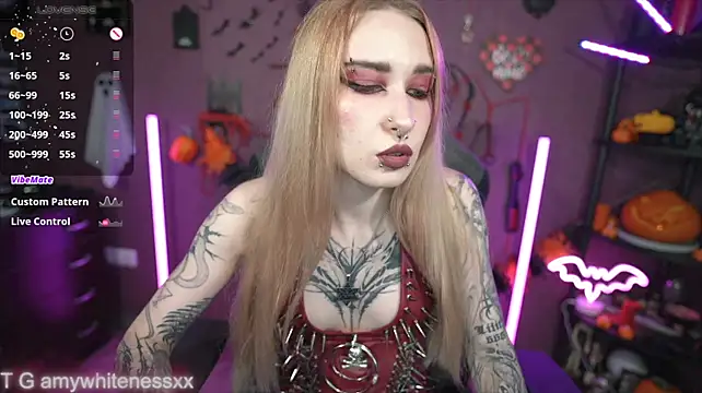 Pertunjukan Kamera Web amywhitenessxx