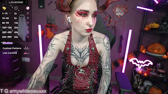 Pertunjukan Kamera Web amywhitenessxx