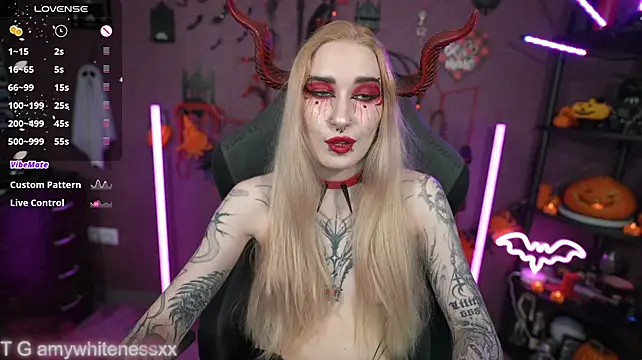amywhitenessxxのウェブカメラショー